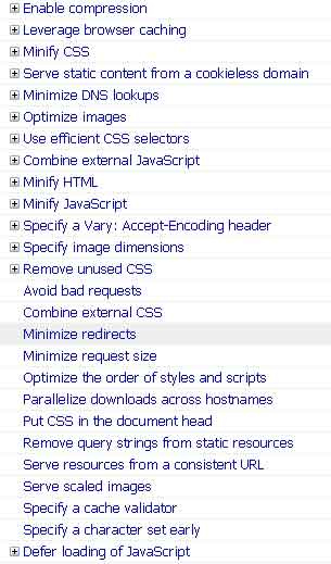 page speed